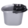 Wiadro z wyciskaczem PLATINUM 14l silver RAVI